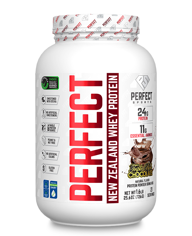 PERFECT NEW ZEALAND WHEY PROTEIN (1.6lb) Triple Chocolate