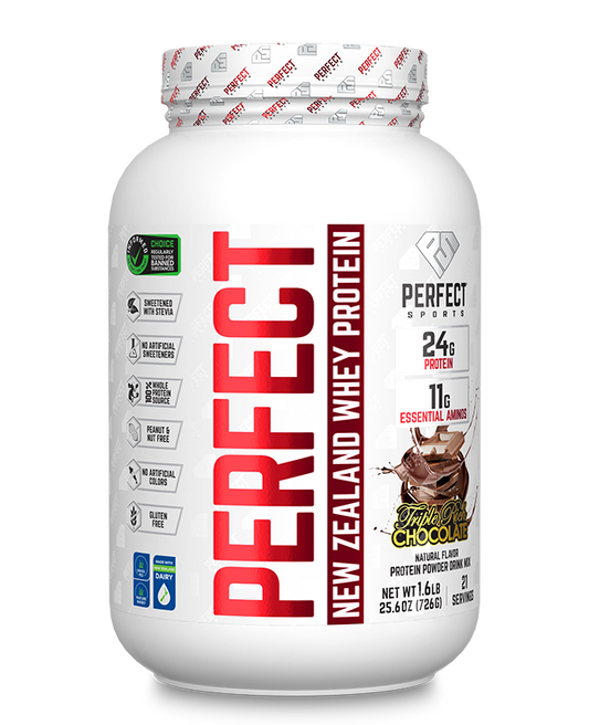 PERFECT NEW ZEALAND WHEY PROTEIN (1.6lb) Triple Chocolate