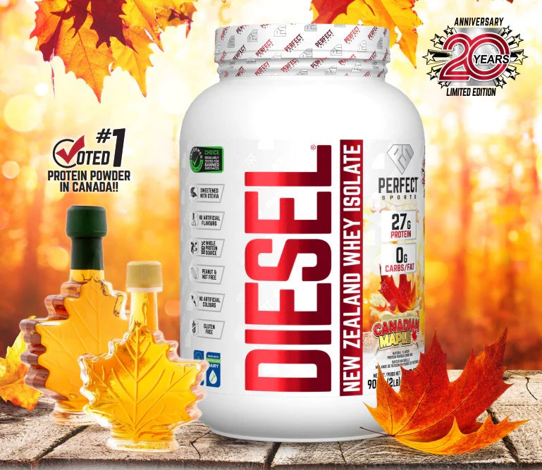 DIESEL® NEW ZEALAND WHEY PROTEIN ISOLATE (2lb) Canadian Maple