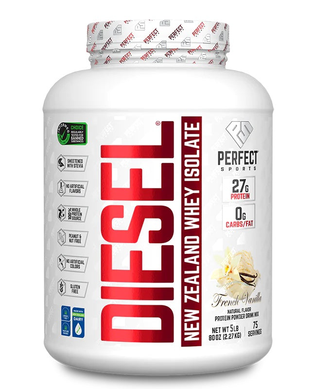 DIESEL® NEW ZEALAND WHEY PROTEIN ISOLATE (5lb) French Vanilla