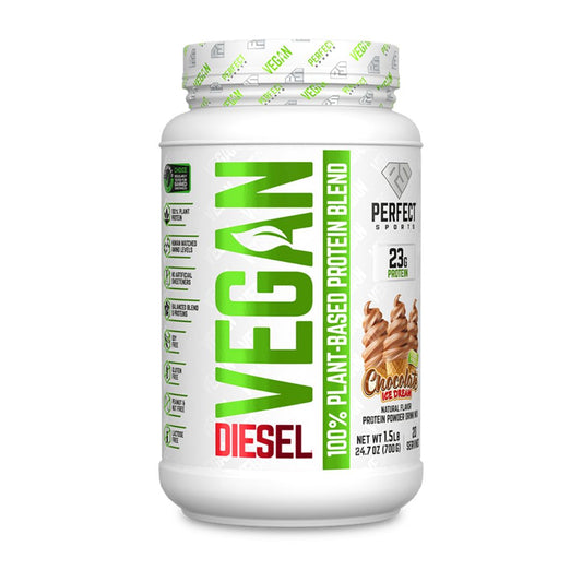 DIESEL® VEGAN 100% PLANT-BASED PROTEIN (700g) Chocolate Ice Dream